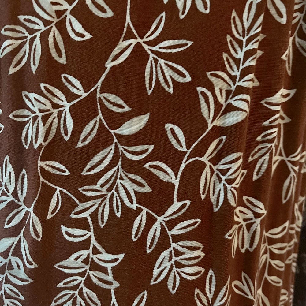 Burnt Orange Maxi Dress-Gently used